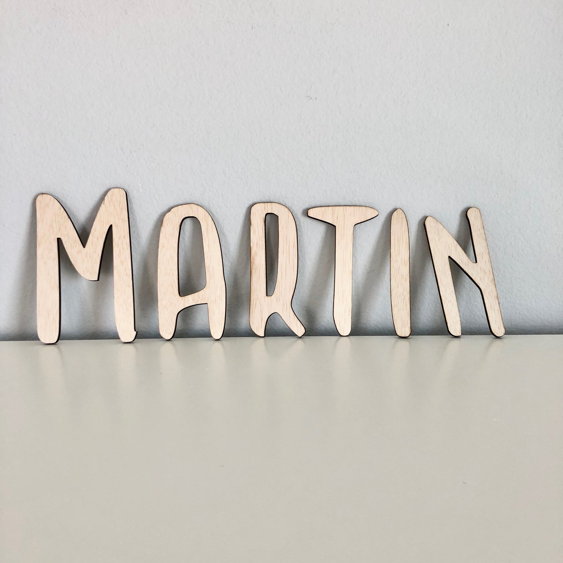 Boy baby shower wood name sign