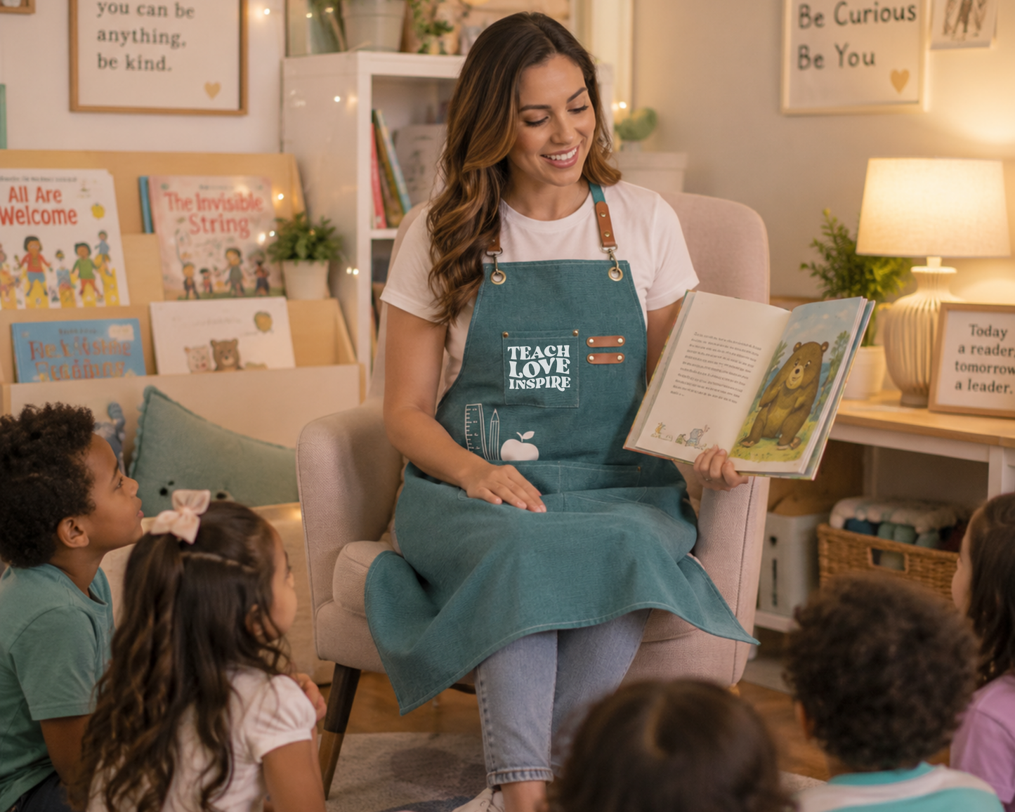 Personalized Teacher Apron Custom Classroom Tool Smock