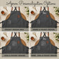 Blank pedicurist nail artist apron with no personalization for salon use