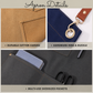 Dog groomer apron flat lay 31x26 inch pet grooming smock with pockets
