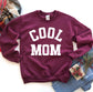 Cool Mom Sweatshirt in black - unisex cotton-poly mom gift sweatshirt
