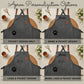 Dog groomer apron with paw pocket design for mobile pet grooming