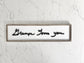 Custom Handwriting Sign, Personalized Wood Sign, Keepsake Gift, Memorial Sign, Memorial Gift, Laser Cut Handwriting Gift, Nursery Decor