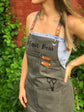 Apron for hairstylist personalized gift smock, water-resistant salon workwear