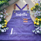 Pedicurist and nail artist apron water resistant canvas gear for salons