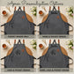 Blank cotton canvas garden apron with pocket, no personalization option