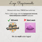 Logo and name customization guide for pedicurist nail artist apron