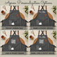 Graphic comparing apron personalization options for pocket name and logo