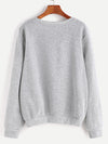 Light Grey BABE Sweatshirt
