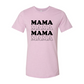 Mama T-Shirt in Heather Prism Lilac - soft mama shirt for women