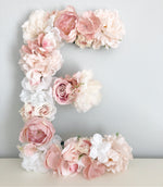 blush nursery mauve nursery blush pink nursery decor girl name sign baby shower decor floral birthday decor