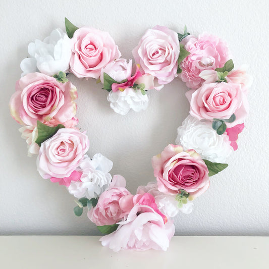 pink heart nursery girl nursery decor girl heart theme art