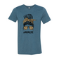 Momlife T-Shirt in Athletic Heather - crew neck mom graphic tee