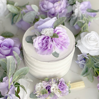 Girl Birthday Decorations, Girl Birthday Party, Flower Cake Topper, Smash Cake Topper, Wedding Cake Topper, Floral Arrangement Cake Topper