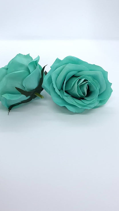 3.5" Dark Teal Rose