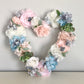 Floral Heart Wreath Bridal Shower & Wedding Photo Prop