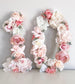 tenth birthday decor 10th birthday decor girl birthday decor floral number flower number 