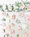 Flower Wall Hanging, Boho Baby Shower, Boho Bridal Shower Decor, Girl Nursery Decor Girl, Over the Crib Sign, Floral Wall, Flower Curtain