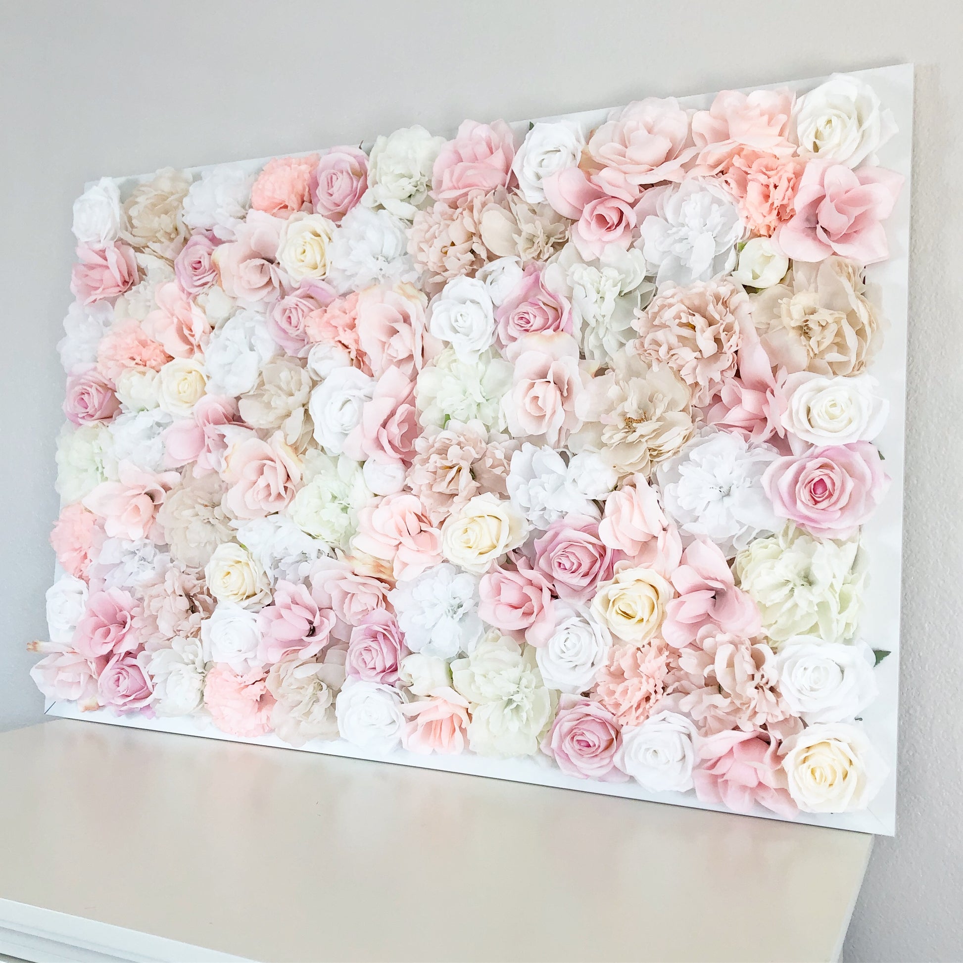 boho nursery decor floral nursery decor flower wall nursery flower wall hanging over the crib decor