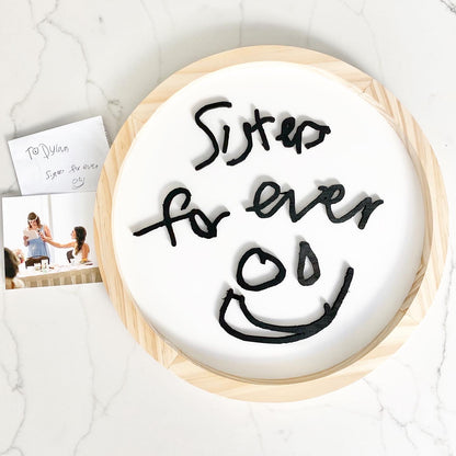 Custom Handwriting Sign, Actual Handwriting Gift, Moms Handwriting, Childs Handwriting, Family Keepsake Gift, Handwriting Memorial Gift