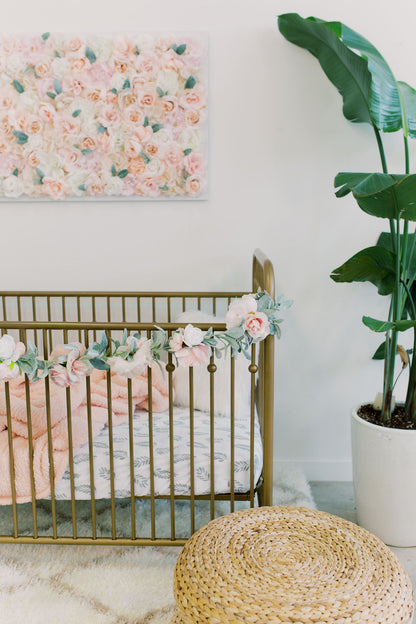 boho nursery boho floral nursery decor girl nursery decor girl floral garland flower garland