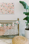 boho nursery boho floral nursery decor girl nursery decor girl floral garland flower garland