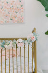 boho nursery boho floral nursery decor girl nursery decor girl floral garland flower garland