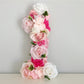 pink birthday decor floral birthday decor floral number 