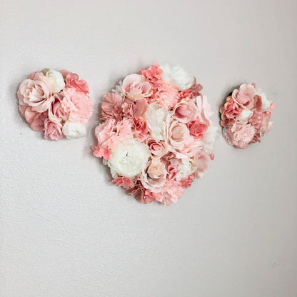 flower wall decor floral nursery decor floral girl decor