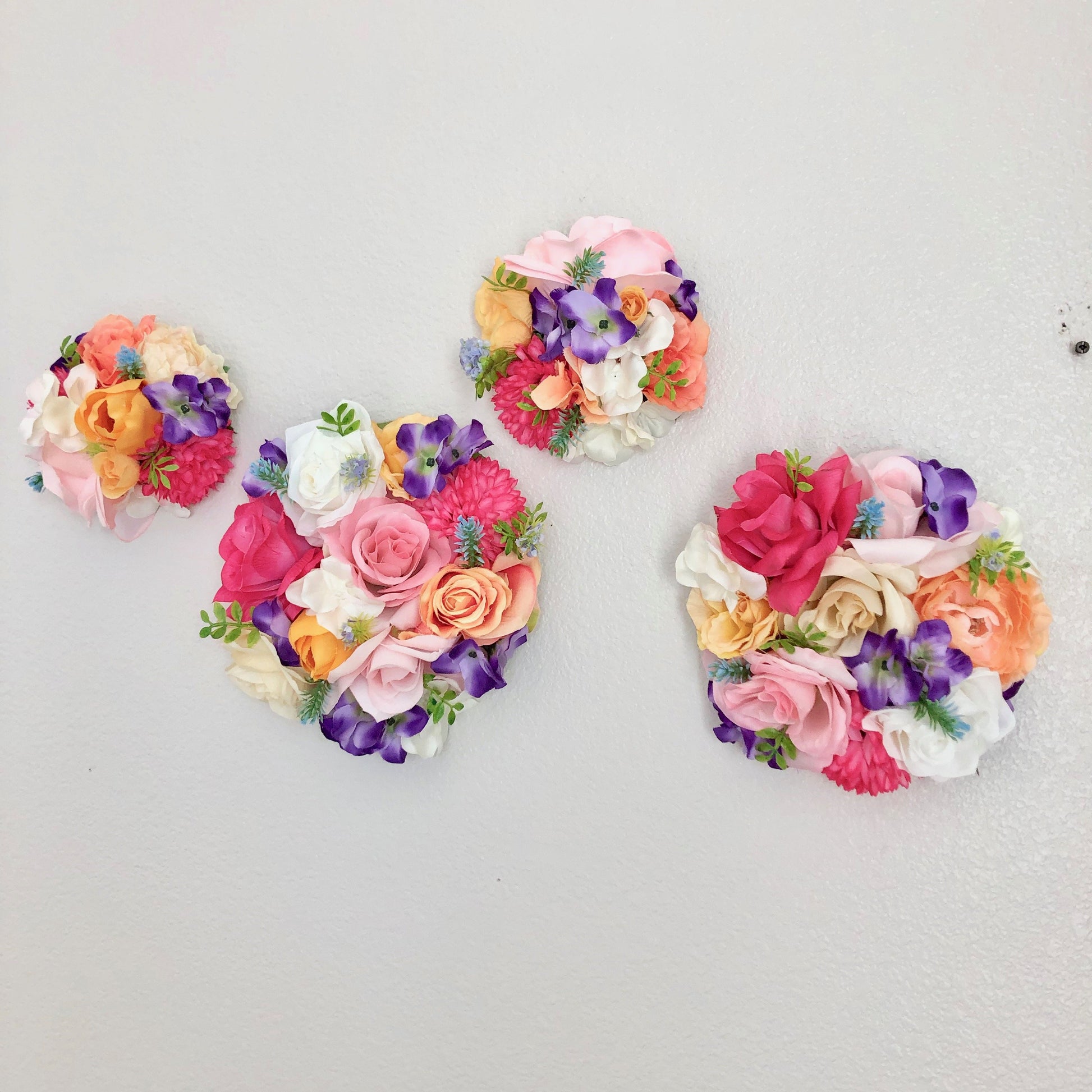 flower wall decor floral nursery decor floral girl decor