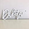 wood name sign baby shower name sign