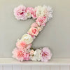 pink nursery decor baby name art baby name decor floral letter