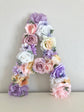 floral letter nursery decor girl name sign