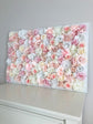 Birthday floral flower wall backdrop for first birthday photo shoot