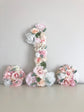 Large Floral Letter Home & Event Backdrop
