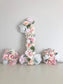 Custom Floral Monogram Wedding Photo Prop