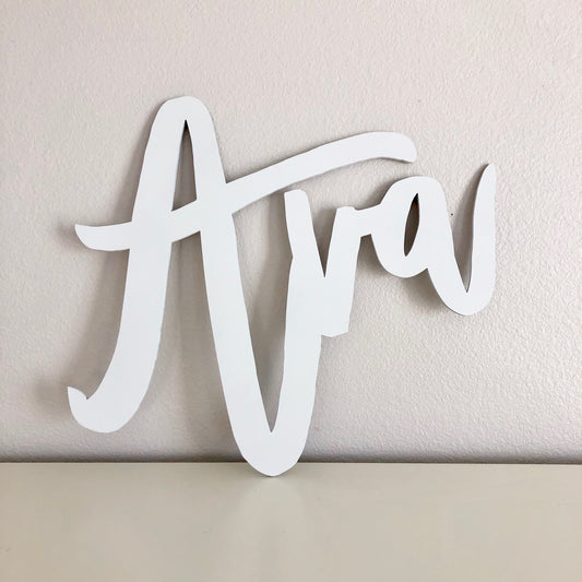 custom sign nursery sign baby name sign