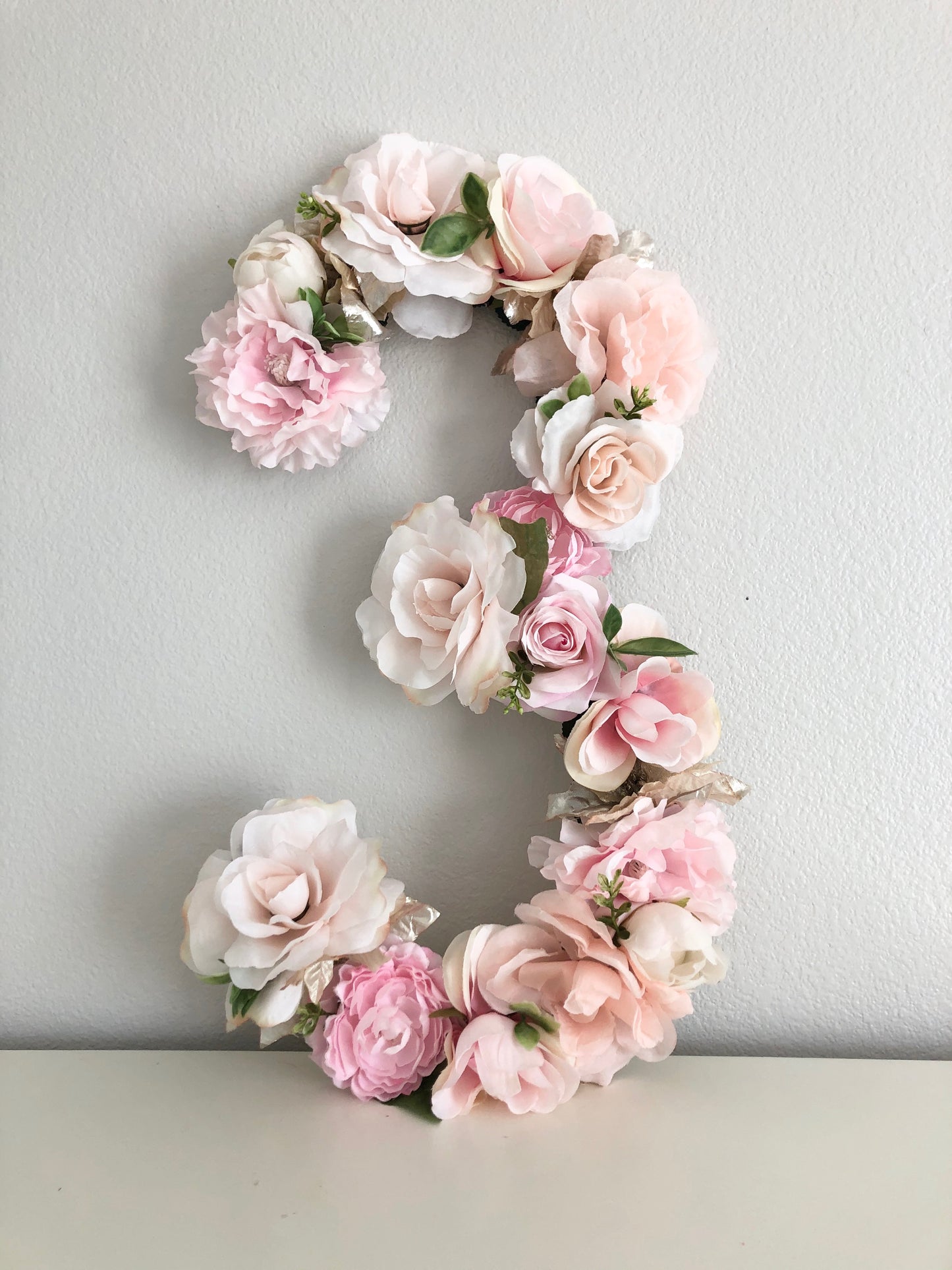 Nursery Letter Decor First Birthday Gift