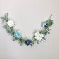 custom garland decor floral garland flower garland birthday garland birthday banner first birthday decor