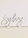 Custom Name Sign, Wedding Name, Last Name, Baby Name, Nursery Name, Family Name, Wood Name, Wood Sign, Wedding Sign, Door Sign, Custom Sign