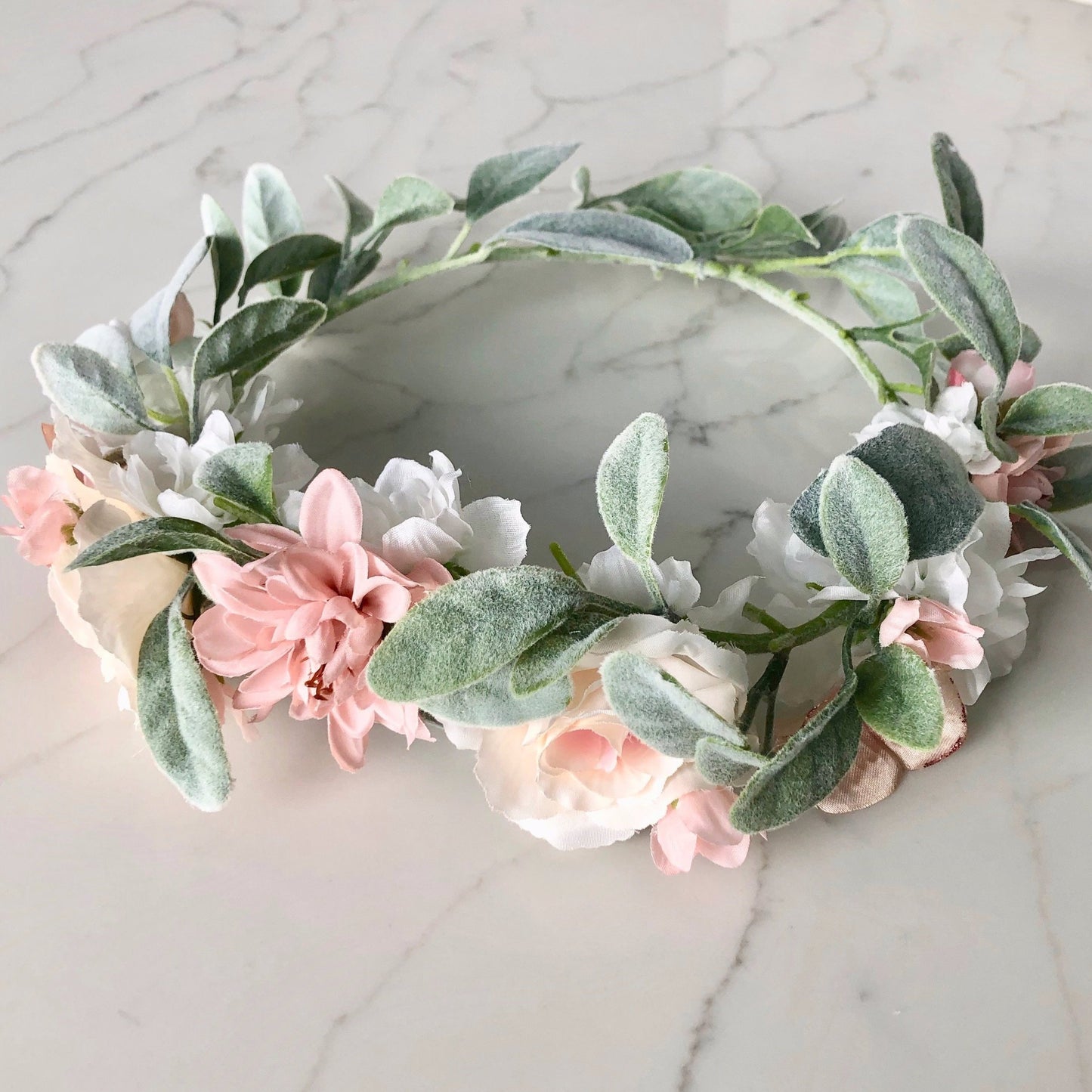 maternity flower crown baby shower flower crown