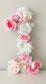 floral number flower number floral birthday 