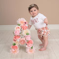 floral nursery backdrop letter for first birthday photo prop decor