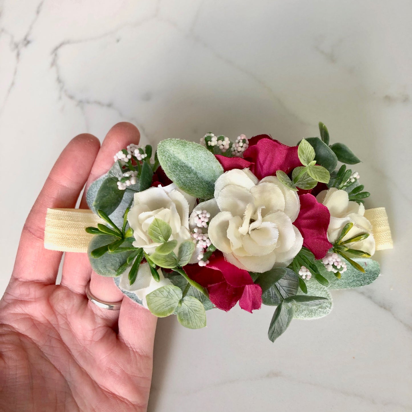 holiday headband baby 