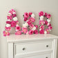 Floral letter bridal shower engagement photo shoot prop