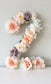 2nd birthday number flower birthday theme