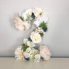 floral birthday white birthday gold birthday floral birthday number 