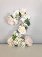 Large Floral Letter Home & Event Backdrop
