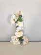 floral birthday white birthday gold birthday floral birthday number