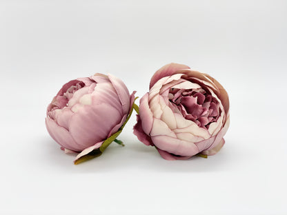 4" Mauve Purple Double Peony